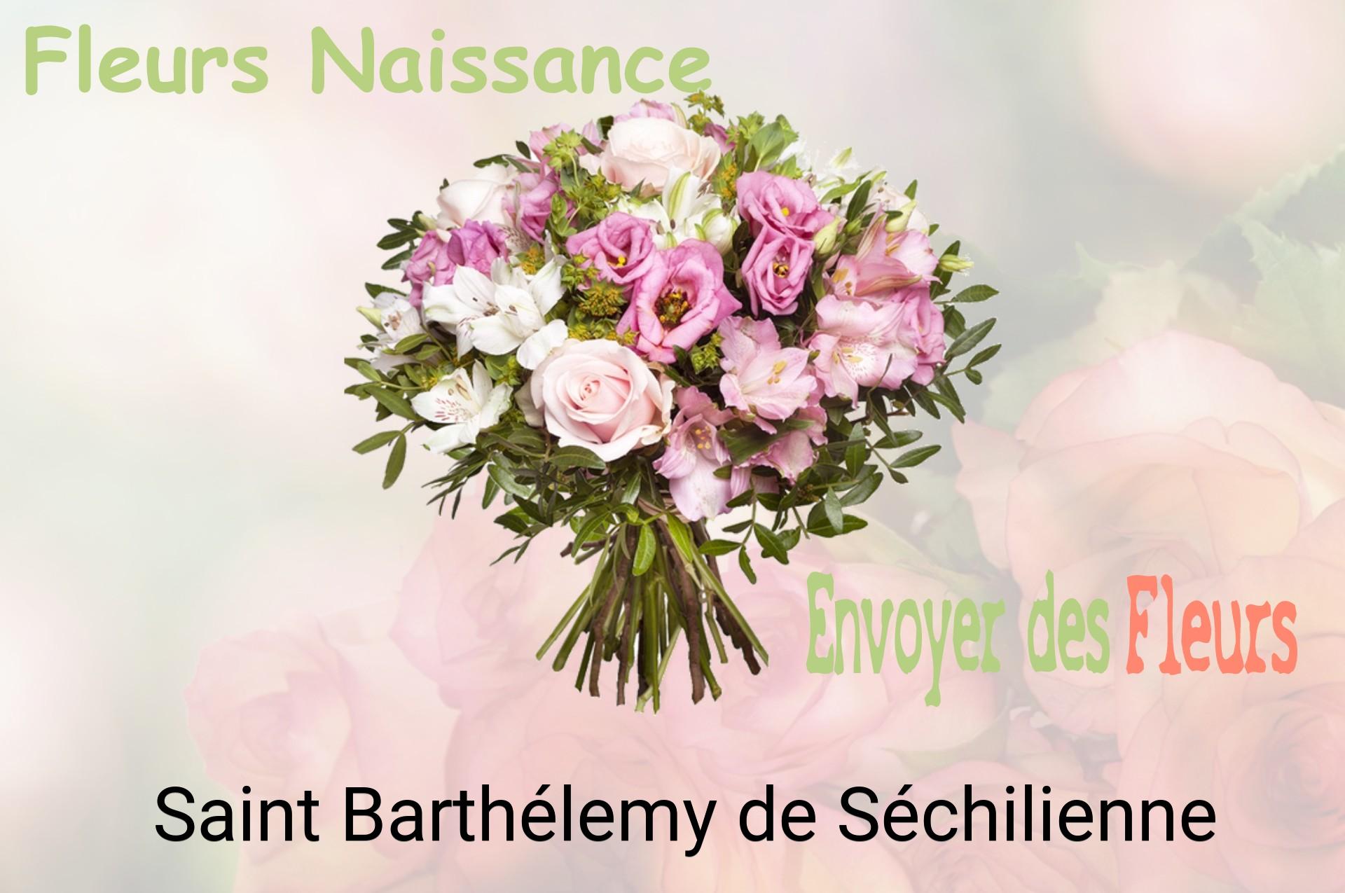Bouquet de fleurs de naissance livré à Saint-Barthélemy-de-Séchilienne